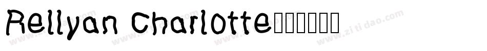 Rellyan Charlotte字体转换